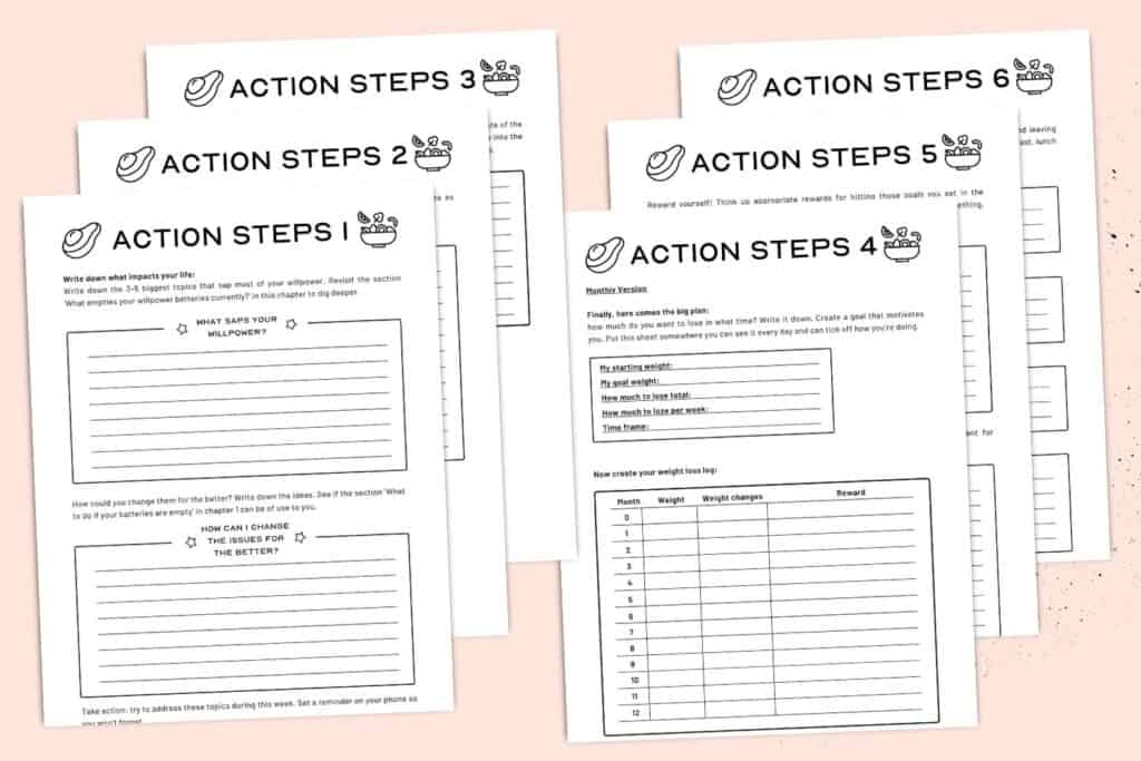 action step printables