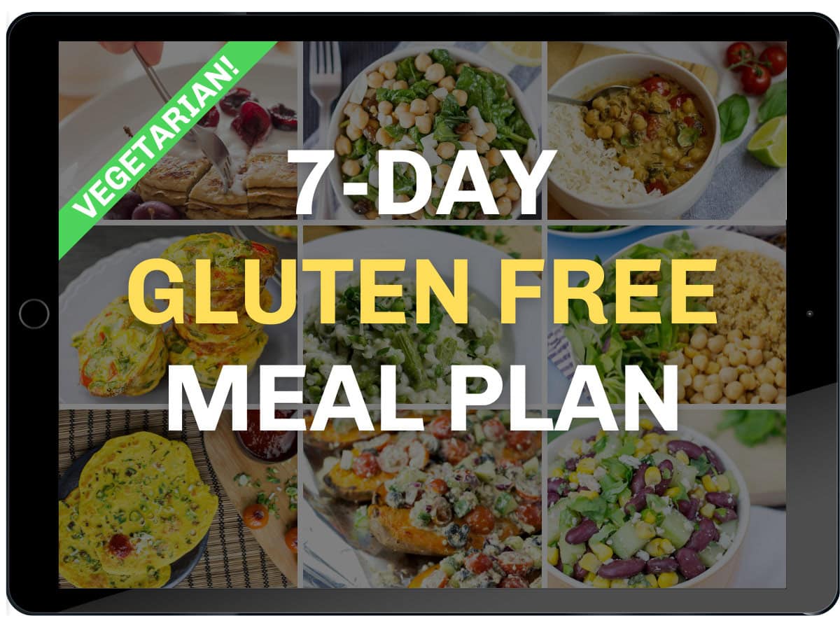 7-Day Gluten Free Vegetarian Meal Plan | Hurry The Food Up