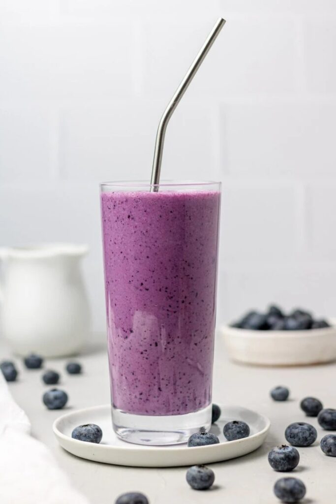 Best Blueberry Smoothie - Healthy Protein-Packed Super Smoothies For Weight-Loss! | Hurry The Food Up