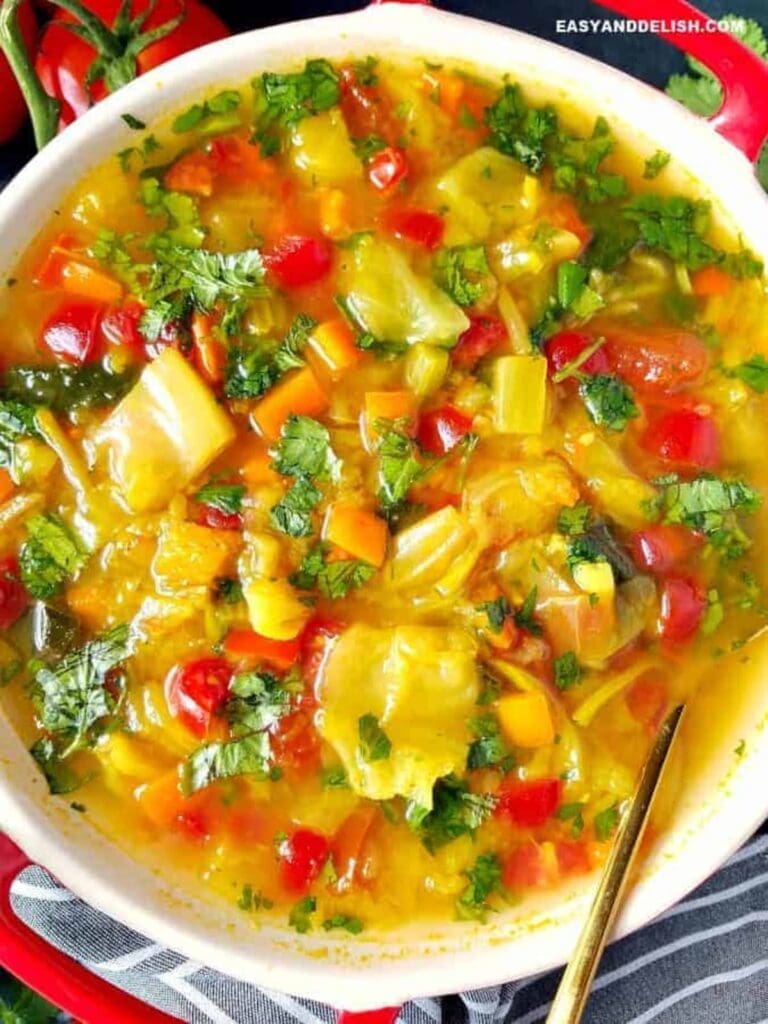 Cabbage Soup Diet Recipe - Low Carb Vegetarian Recipes | Hurry The Food Up