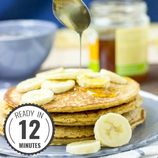 Cottage Cheese Pancakes. 37.5g of natural protein. You’re welcome #vegetarian #breakfast | hurrythefoodup.com