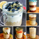 Overnight Oats in a Jar - Recipe Base | hurrythefoodup.com