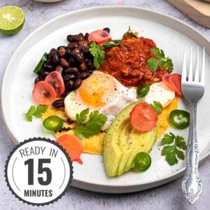 Healthy Huevo Rancheros – these eggs are no yolk! | Hurry The Food Up