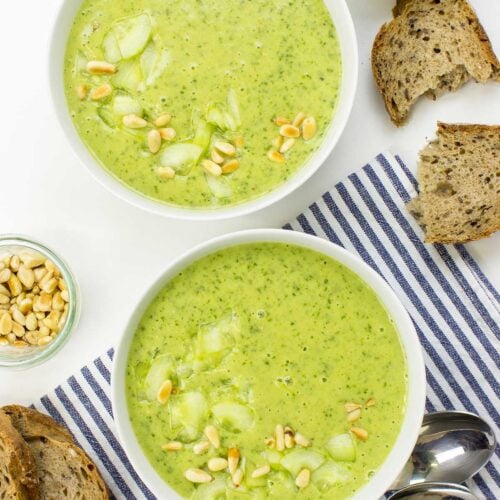 Rocket Soup / Arugula Soup – It’s the food that counts | hurrythefoodup.com