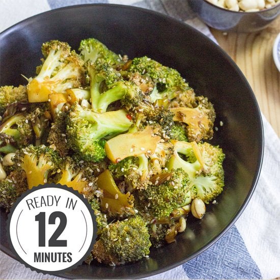 Vegan Broccoli Salad - High in Protein, Low in Carbs - really tasty! | hurrythefoodup.com