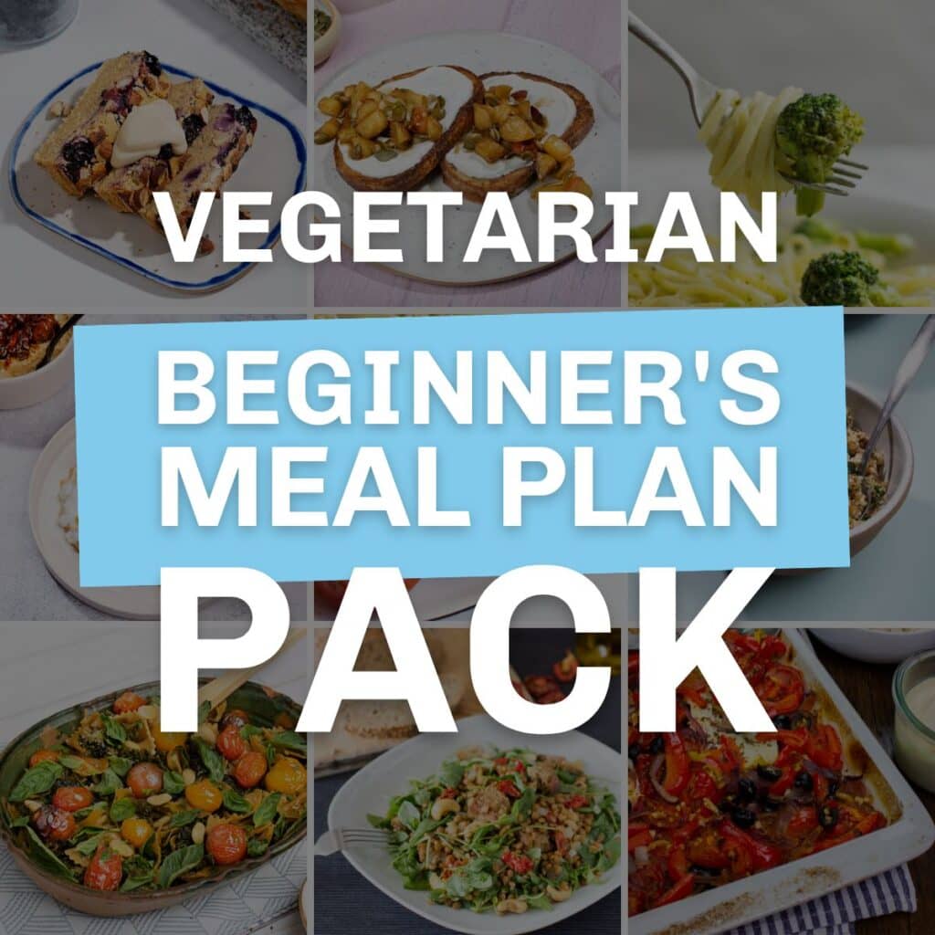 Vegetarian Beginner's Meal Plan Pack Featured Image